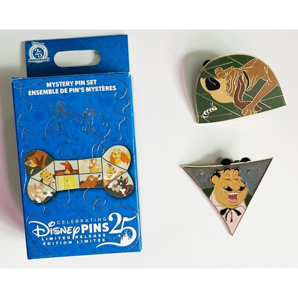 Disney Jewelry - Disney Lady And The Tramp Pin Set - Limited Edition Tony and Trusty Pins